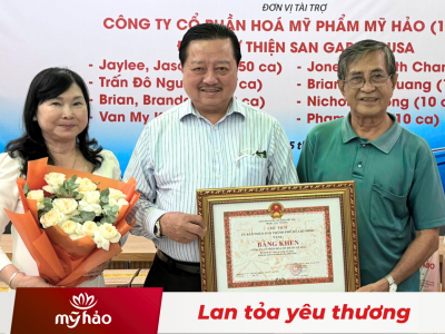 Mỹ Hảo đồng hành cùng các hoạt động từ thiện ý nghĩa
