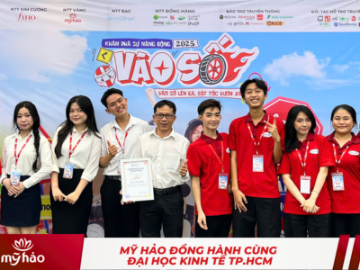 Mỹ Hảo đồng hành cùng Đại học Kinh tế TP.HCM – Khởi đầu hành trình đại học cùng các bạn sinh viên