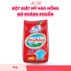 Bột Giặt Mỹ Hảo - Đỏ Kháng Khuẩn - 3kg