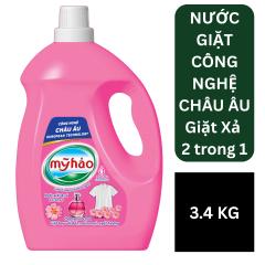 Nước Giặt Mỹ Hảo Công Nghệ Châu Âu - 2 trong 1 - 3,5 Kg
