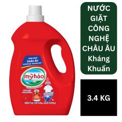 Nước Giặt Mỹ Hảo Công Nghệ Châu Âu - Kháng Khuẩn - 3,5 Kg