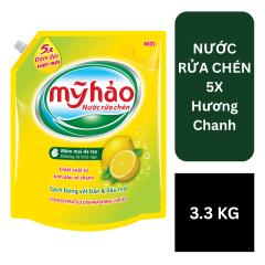 Nước Rửa Chén Mỹ Hảo Chanh - Túi - 3.3Kg