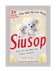 Nước Xả Vải SiuSop 3X Đậm Đặc - Trắng - 20g/ Gói - 40 Gói